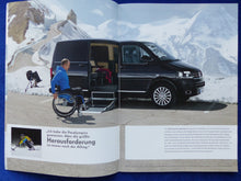 Lade das Bild in den Galerie-Viewer, VW Einstiegshilfen Fahrhilfen für Multivan & Caddy - Prospekt Brochure 02.2012