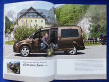 Lade das Bild in den Galerie-Viewer, VW Einstiegshilfen Fahrhilfen für Multivan & Caddy - Prospekt Brochure 02.2012