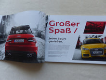 Lade das Bild in den Galerie-Viewer, Audi A1 S1 Sportback quattro MJ 2016 - Prospekt Brochure 12.2015