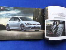 Lade das Bild in den Galerie-Viewer, VW Golf TSI TDI BlueMotion R-Line MJ 2014 - Prospekt Brochure 05.2013