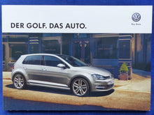 Lade das Bild in den Galerie-Viewer, VW Golf VII TSI TDI MJ 2013 - Prospekt Brochure 11.2012
