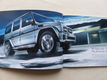 Lade das Bild in den Galerie-Viewer, Mercedes-Benz G-Klasse G 500 AMG G 65 MJ 2013 - Prospekt Brochure 04.2012