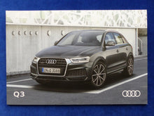 Lade das Bild in den Galerie-Viewer, Audi Q3 S line competition TFSI TDI quattro MJ 2017 - Prospekt Brochure 09.2016