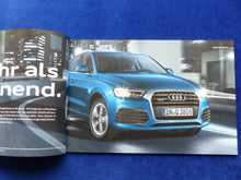 Lade das Bild in den Galerie-Viewer, Audi Q3 S line competition TFSI TDI quattro MJ 2017 - Prospekt Brochure 09.2016