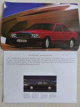 Lade das Bild in den Galerie-Viewer, Mercedes-Benz Programm 1991 - 190 300 500 SL SEC - Prospekt Brochure 09.1990