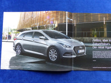Lade das Bild in den Galerie-Viewer, Hyundai i40 Kombi MJ 2016 - Prospekt Brochure + Preisliste 10.2015