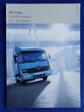 Lade das Bild in den Galerie-Viewer, Mercedes-Benz LKW Atego Verteilerverkehr 6,5 - 26 t - Prospekt Brochure 01.2000