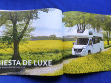 Lade das Bild in den Galerie-Viewer, Hobby Reisemobile 2019 Optima Siesta - Prospekt Brochure + Preisliste 08.2018