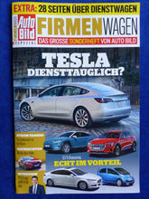 Lade das Bild in den Galerie-Viewer, Firmenwagen Spezial - E-Mobilität Tesla Audi VW - Sonderdruck AutoBild 03/2019