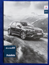 Lade das Bild in den Galerie-Viewer, Suzuki SX4 S-Cross MJ 2019 - Prospekt Brochure + Preisliste 11.2018