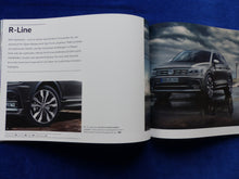 Lade das Bild in den Galerie-Viewer, VW Tiguan Allspace R-Line MJ 2019 - Prospekt Brochure 12.2018 - car-brochure