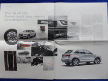 Lade das Bild in den Galerie-Viewer, Audi Q3 MJ 2012 Manifest der Ansprüche - Prospekt Din A3 Brochure 07.2011