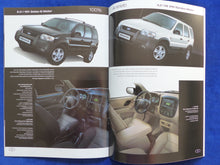 Lade das Bild in den Galerie-Viewer, Ford Maverick 4x4 Limited MJ 2003 - Prospekt Brochure + Preisliste 02.2003