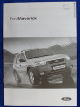 Lade das Bild in den Galerie-Viewer, Ford Maverick 4x4 Limited MJ 2003 - Prospekt Brochure + Preisliste 02.2003