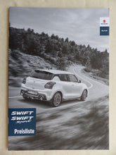 Lade das Bild in den Galerie-Viewer, Suzuki Swift Sport MJ 2019 - Prospekt Brochure + Preisliste 11.2018 - car-brochure