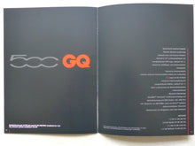 Lade das Bild in den Galerie-Viewer, Fiat 500 GQ Sondermodell MJ 2014 - Prospekt Brochure + Preisliste 03.2014