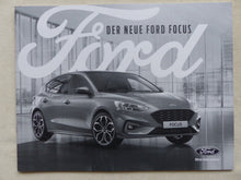 Lade das Bild in den Galerie-Viewer, Ford Focus ST-Line Active MJ 2019 - Prospekt Brochure + Preisliste 10.2018
