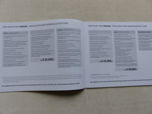 Lade das Bild in den Galerie-Viewer, Ford Focus ST-Line Active MJ 2019 - Prospekt Brochure + Preisliste 10.2018