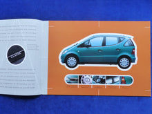 Lade das Bild in den Galerie-Viewer, Mercedes-Benz A-Klasse W168 MJ 1998 - Prospekt Brochure + Preisliste 05.1997