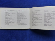 Lade das Bild in den Galerie-Viewer, Simca 900 - Carnet Service Betriebsanleitung Handbuch 1963 France französisch