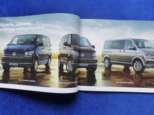 Lade das Bild in den Galerie-Viewer, VW Bus T6 Caravelle Edition MJ 2019 - Prospekt Brochure + Preisliste 01.2019
