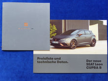 Lade das Bild in den Galerie-Viewer, Seat Leon Cupra R 310 PS Limited Edition MJ 2018 - Prospekt + Preisliste 11.2017