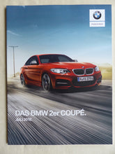 Lade das Bild in den Galerie-Viewer, BMW 2er Coupe 225d M240i xDrive MJ 2019 - Prospekt Preisliste Brochure 07.2018 - car-brochure