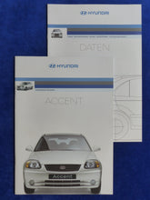 Lade das Bild in den Galerie-Viewer, Hyundai Accent MJ 2003 - Prospekt Brochure + Preisliste 02.2003