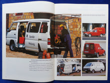 Lade das Bild in den Galerie-Viewer, Nissan Transporterprogramm Sunny Vanette Van - Prospekt Brochure + Daten 03.1994