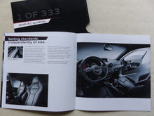 Lade das Bild in den Galerie-Viewer, Audi A1 quattro - Limited 1 of 333 - Prospekt Brochure 01.2012 englisch