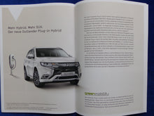 Lade das Bild in den Galerie-Viewer, Mitsubishi Outlander MJ 2019 - Prospekt Brochure + Preisliste 01.2019