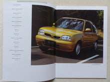 Lade das Bild in den Galerie-Viewer, Nissan Micra S Topic - Prospekt Brochure + Daten & Ausstattungen 01.1996