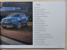 Lade das Bild in den Galerie-Viewer, VW Amarok V6 Canyon Aventura MJ 2019 - Prospekt Brochure + Preisliste 01.2019