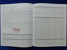 Lade das Bild in den Galerie-Viewer, Honda Civic Hybrid MJ 2009 - Prospekt Brochure + Preisliste 03.2009