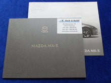 Lade das Bild in den Galerie-Viewer, Mazda MX-5 RF Roadster MJ 2019 - Prospekt Brochure + Preisliste 06.2019