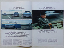 Lade das Bild in den Galerie-Viewer, Opel Programm 1966 - Rekord Kadett Coupe Caravan - Prospekt Brochure 02.1966