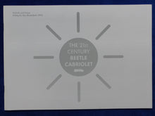 Lade das Bild in den Galerie-Viewer, VW Beetle Cabrio 21st Century Edition MJ 2014 - Prospekt + Preisliste 06.2013