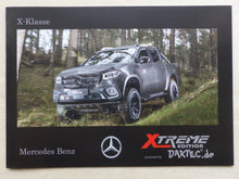 Lade das Bild in den Galerie-Viewer, Mercedes X-Klasse X 350 X-treme Edition DAKTEC MJ 2020 - Prospekt Brochure 07.2019