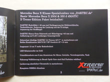 Lade das Bild in den Galerie-Viewer, Mercedes X-Klasse X 350 X-treme Edition DAKTEC MJ 2020 - Prospekt Brochure 07.2019