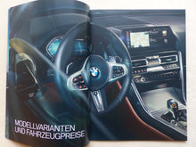 Lade das Bild in den Galerie-Viewer, BMW 8er Coupe Cabrio M850i xDrive MJ 2020 - Prospekt Preisliste Brochure 07.2019