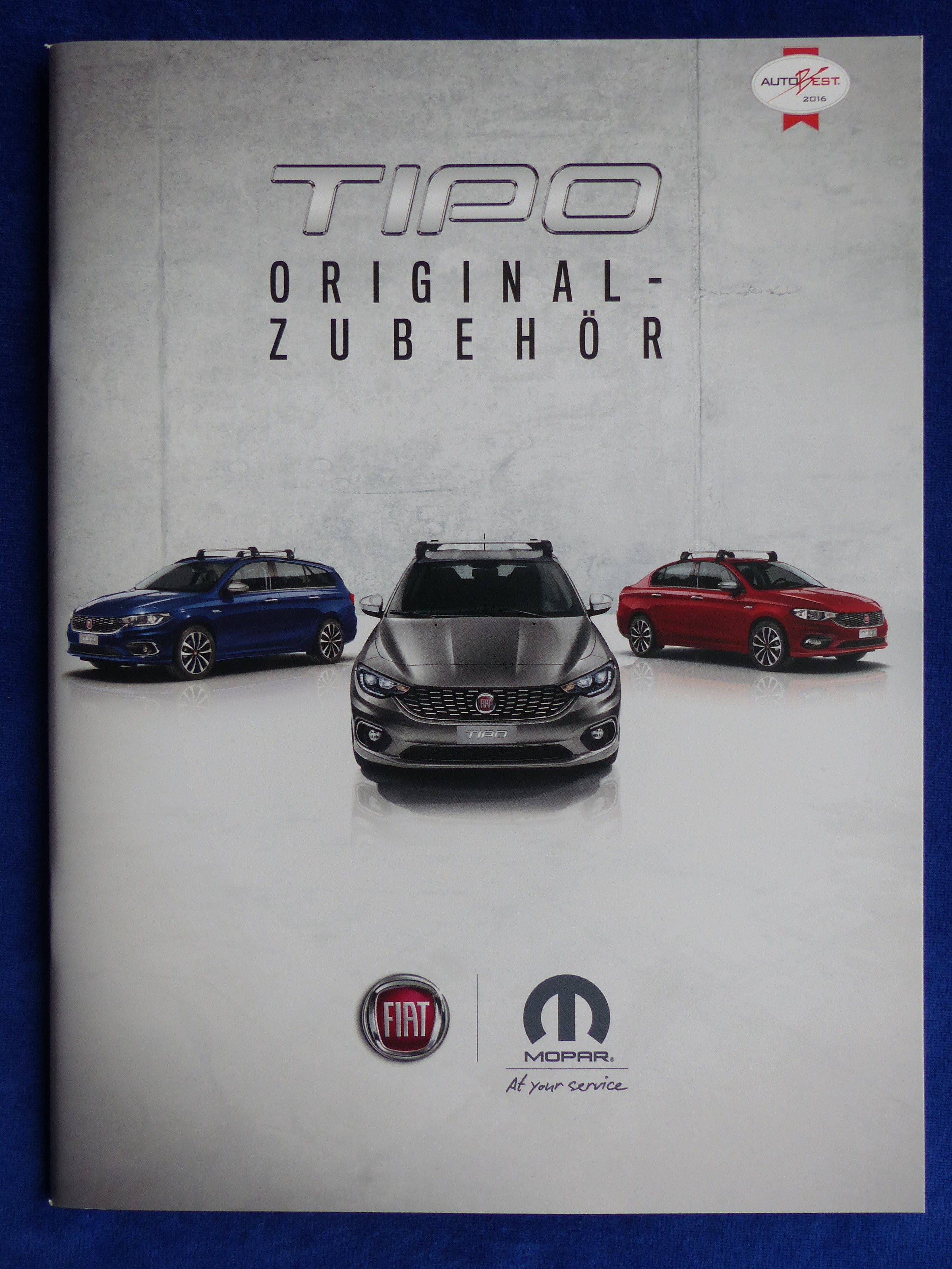Fiat Tipo - Original Zubehör MJ 2020 - Prospekt Brochure 05.2019 –  car-brochure
