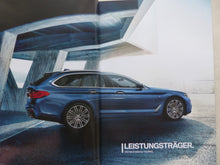 Lade das Bild in den Galerie-Viewer, BMW 5er Touring 520i 540i xDrive M550d MJ 2018 - Prospekt Brochure 02.2017
