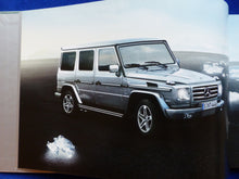Lade das Bild in den Galerie-Viewer, Mercedes G-Klasse G 55 AMG MJ 2009 - Hardcover Prospekt + Preisliste 06.2008