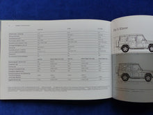 Lade das Bild in den Galerie-Viewer, Mercedes G-Klasse G 55 AMG MJ 2009 - Hardcover Prospekt + Preisliste 06.2008
