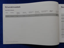 Lade das Bild in den Galerie-Viewer, Audi RS 4 Avant quattro - Hardcover Prospekt Brochure + Preisliste 04.2013