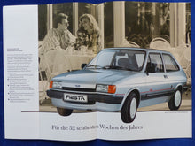 Lade das Bild in den Galerie-Viewer, Ford Fiesta Festival Automatik Sondermodell MJ 1988 - Prospekt Brochure 12.1987