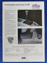 Lade das Bild in den Galerie-Viewer, Ford Fiesta Festival Automatik Sondermodell MJ 1988 - Prospekt Brochure 12.1987
