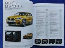 Lade das Bild in den Galerie-Viewer, BMW X2 xDrive 20i 18d M35i MJ 2020 - Prospekt Preisliste Brochure 07.2019