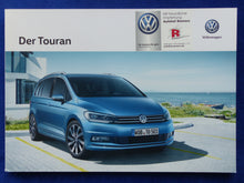 Lade das Bild in den Galerie-Viewer, VW Touran Black Style R-Line MJ 2019 - Prospekt Brochure 11.2018