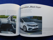 Lade das Bild in den Galerie-Viewer, VW Touran Black Style R-Line MJ 2019 - Prospekt Brochure 11.2018